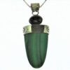 Mallakite Silver Pendent PSS1152D (2)