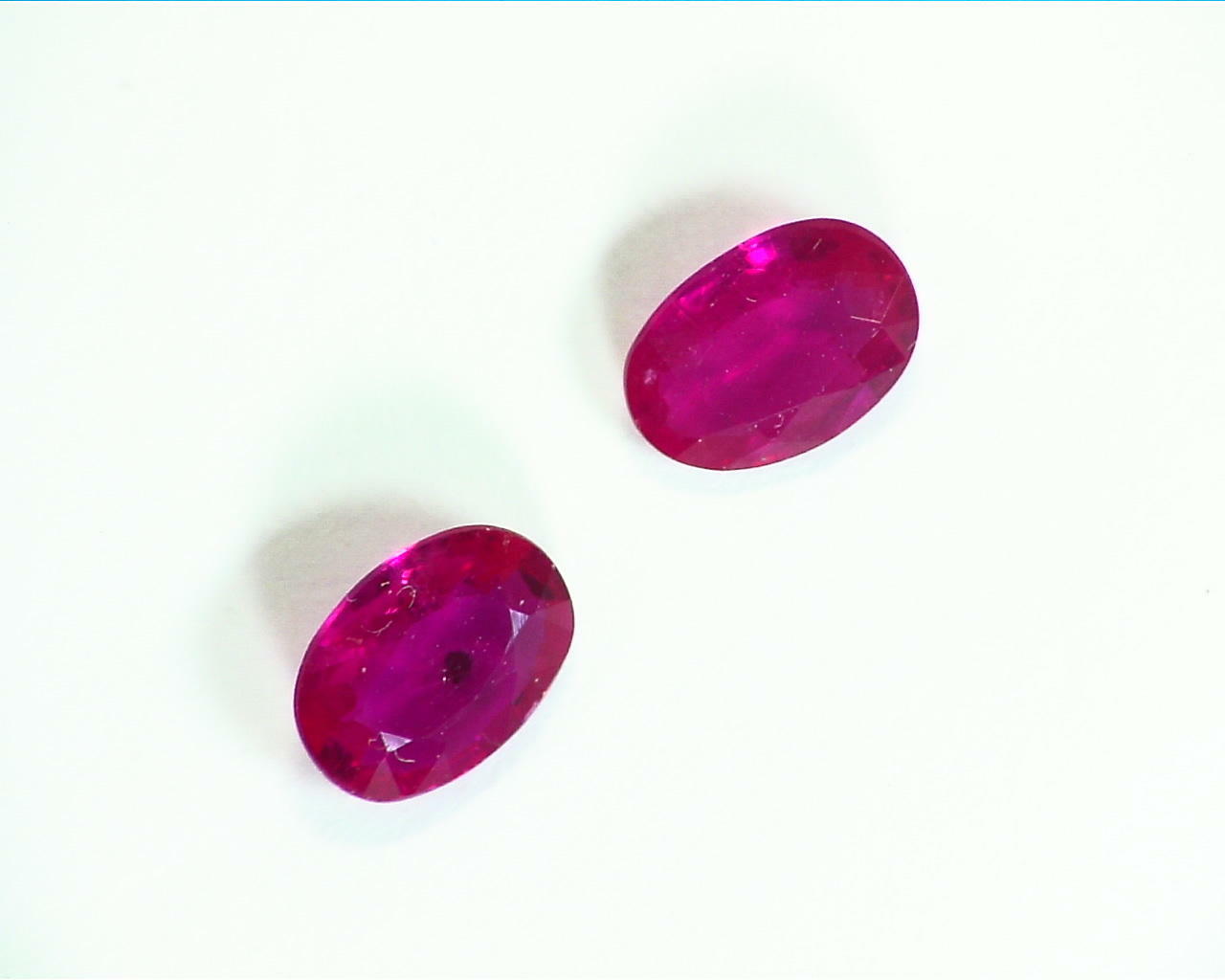 Ruby Natural Genuine Matched Pair GPG226 1