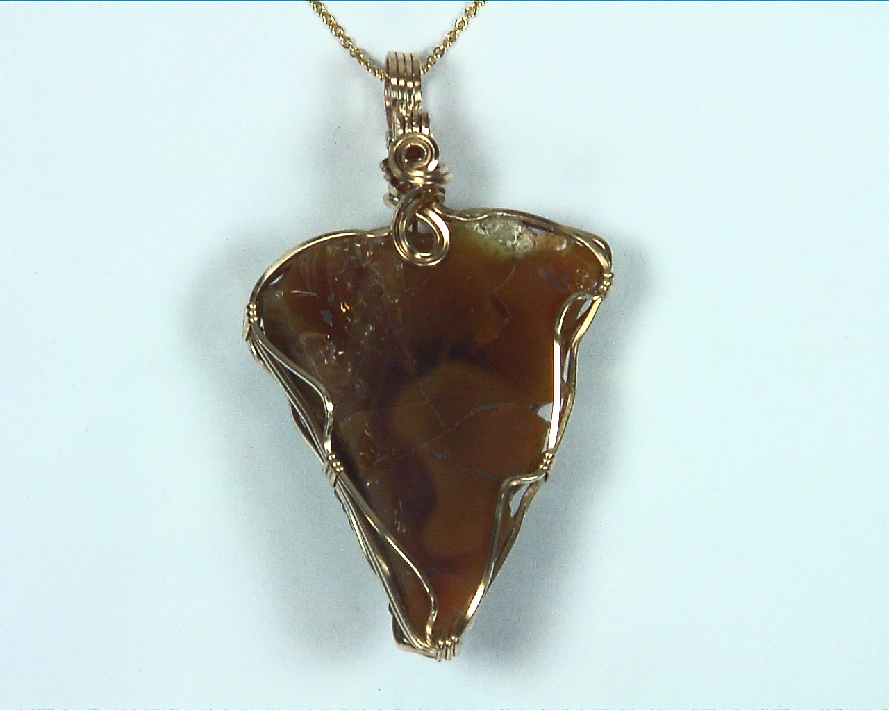 Opal (Ethiopian Black) Natural Genuine Gemstone Pendent, NFG979