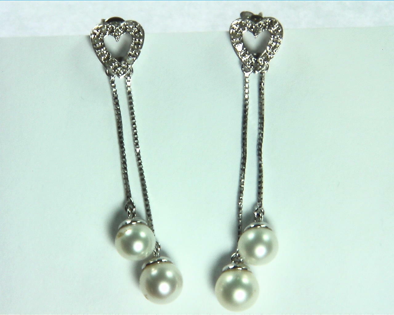 Pearl Diamomd Earrings 4