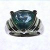 Blue Quarts In a Sterling Silver Ring 4