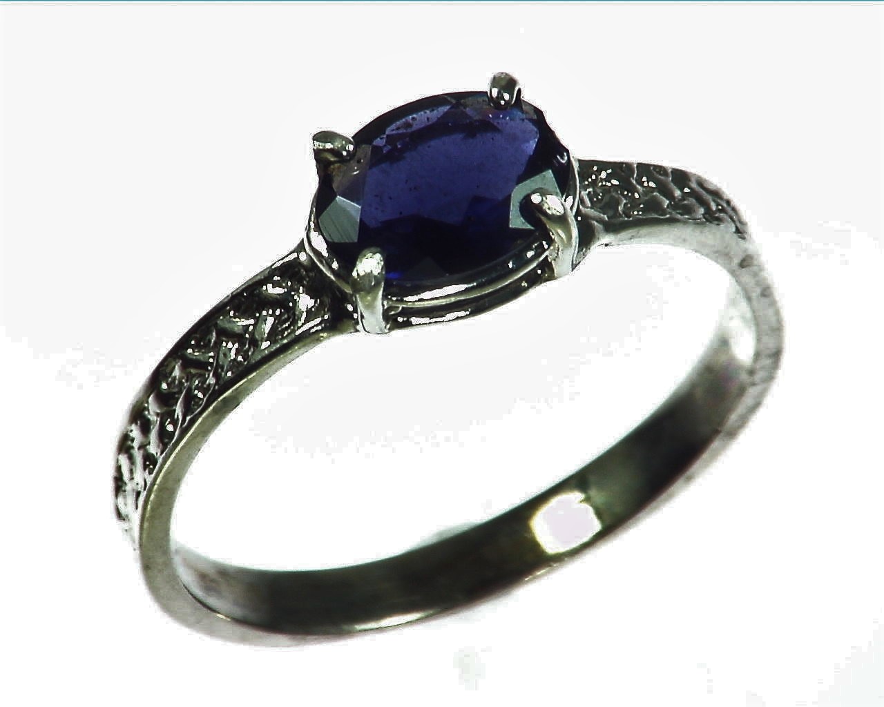 Iolite Sterling silver Ring RSS958 2