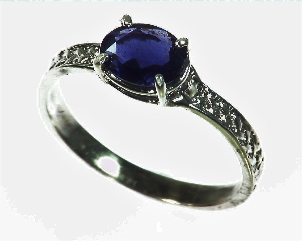 Iolite Sterling silver Ring RSS958 3