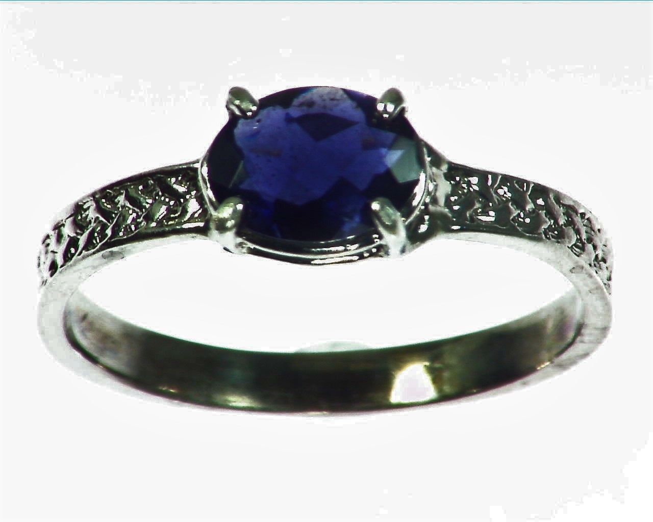 Iolite Sterling silver Ring RSS958 4