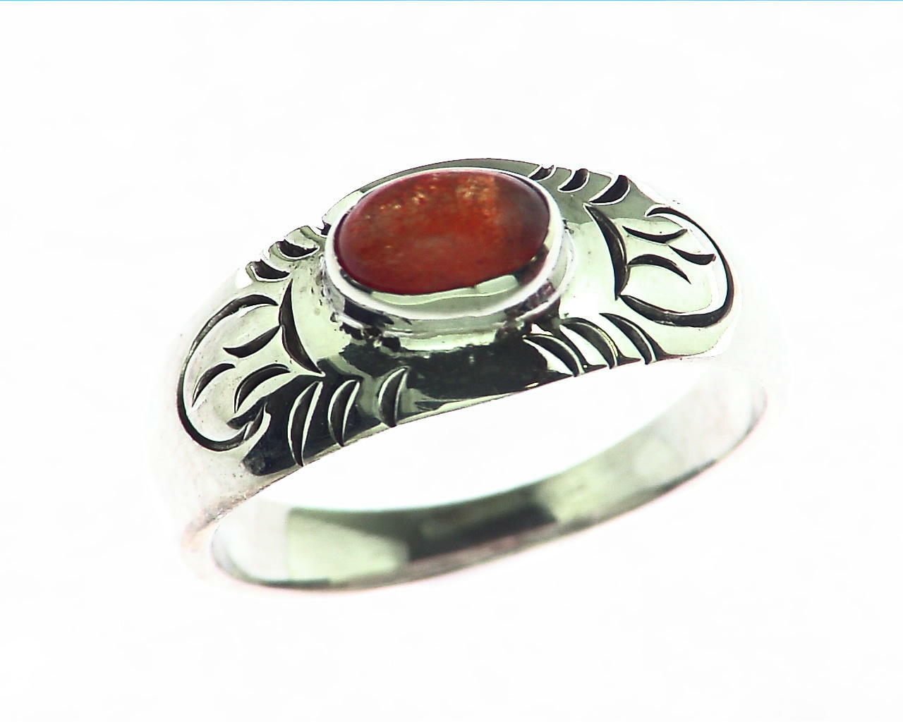 Sun Stone Natural Genuine Gemstone set in sterling silver RSS780 6