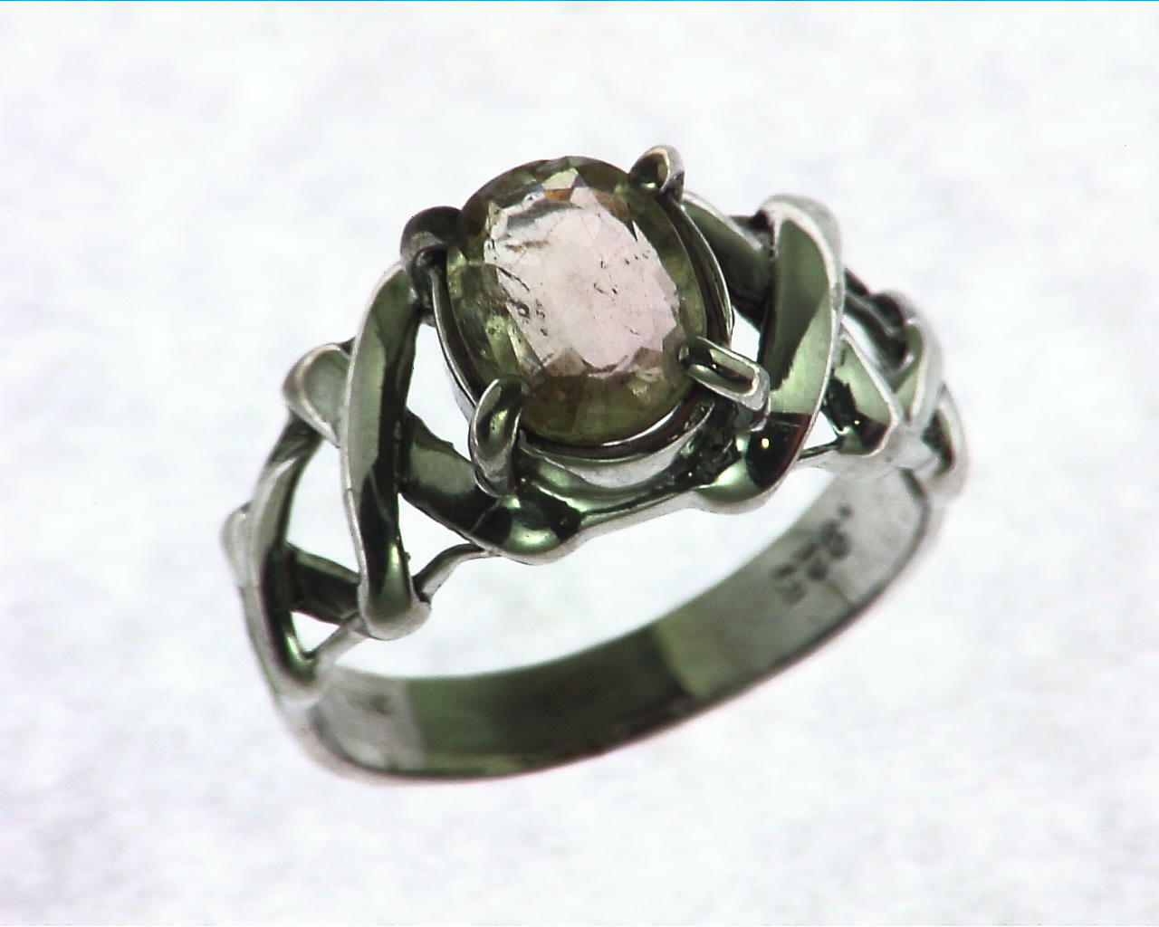Tourmaline Sterling Silver Ring 4