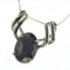 Blue Sapphire Silver Pendent PSS1161C (2)