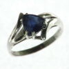 Blue Sapphire Silver Ring RSS998F
