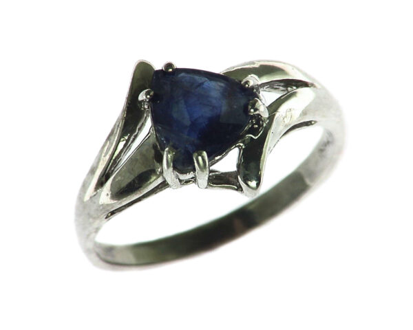 Blue Sapphire Silver Ring RSS998F copy